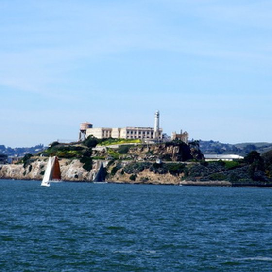 Alcatraz Island is in San Francisco Bay.