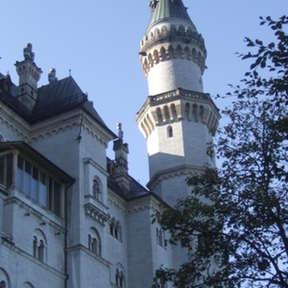 Neuschwanstein is one of the most famous castles in Germany.