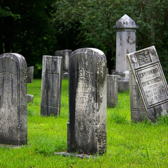 Cemetery tours are offered throughout New England.