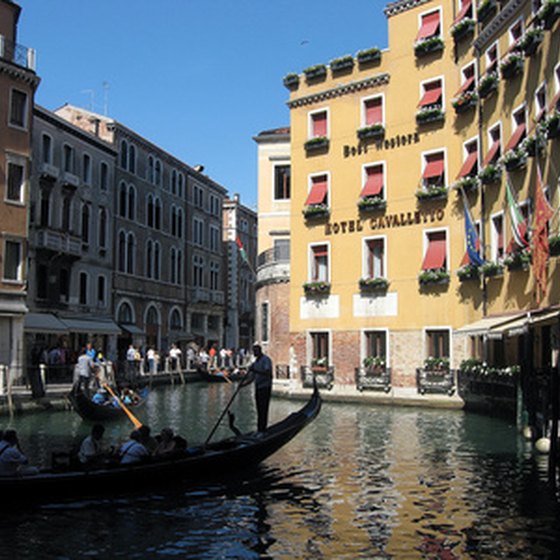 A view of a Venice canal