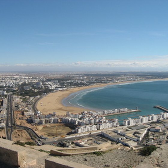 Agadir is first and foremost a Moroccan beach resort.