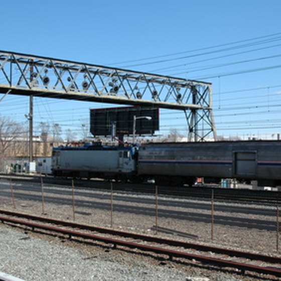 Amtrak provides train service across the United States.