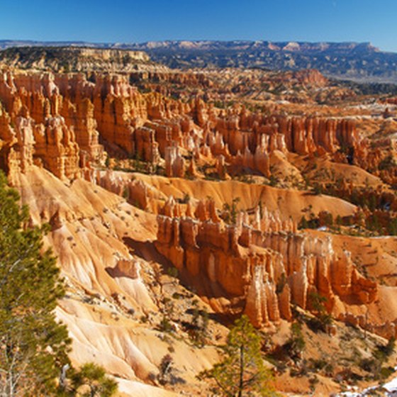 Rock formations of Bryce Canyon National Park