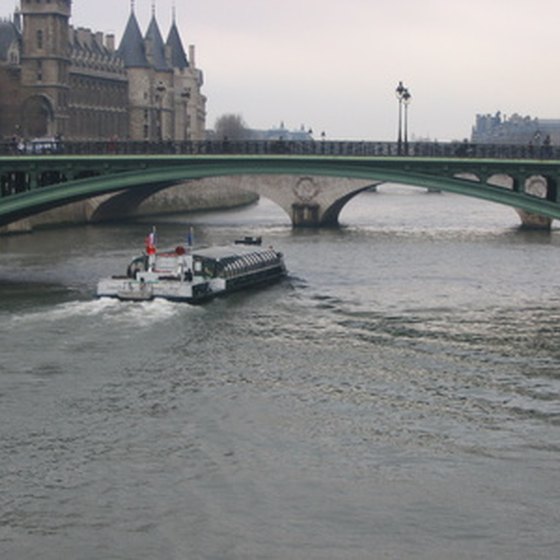 Cruising the Seine is a relaxing way to visit Paris.