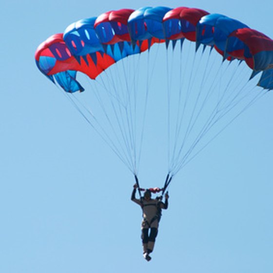 Extreme sports fans can find plenty of skydiving opportunities in Southern California