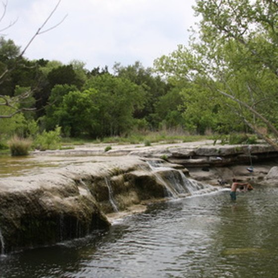 Take a refreshing dip in Austin's Barton Springs.