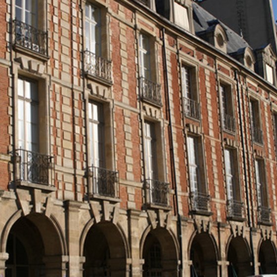 Le Marais, around Place des Vosges, is one area to find traditional Parisian hotels.