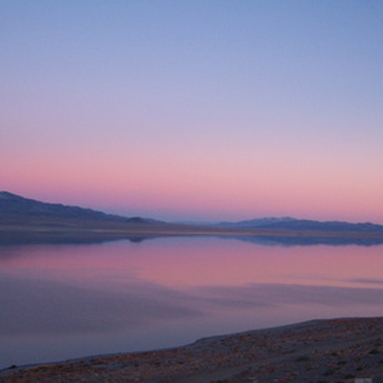 Walker Lake provides visitors to Hawthorne with water-based activities.