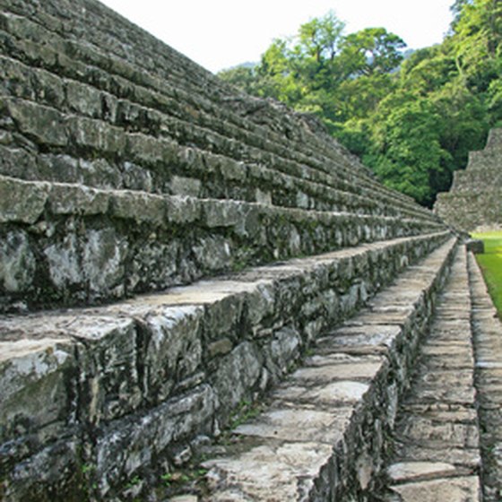 Scale ruins at Palenque