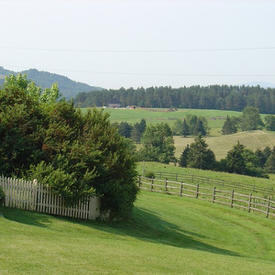 Horseback riding vacations in Vermont explore its meadows and valleys.