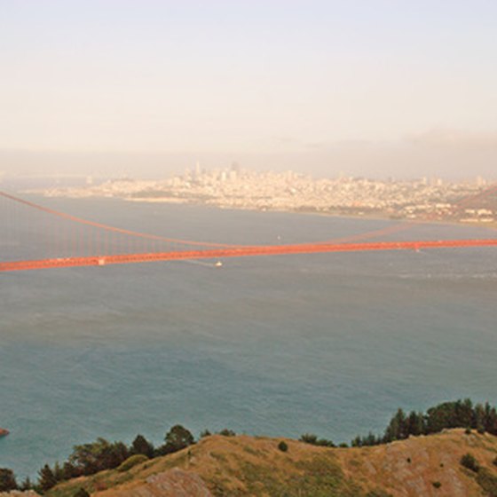 The Golden Gate Bridge is just one of San Francisco's popular landmarks.