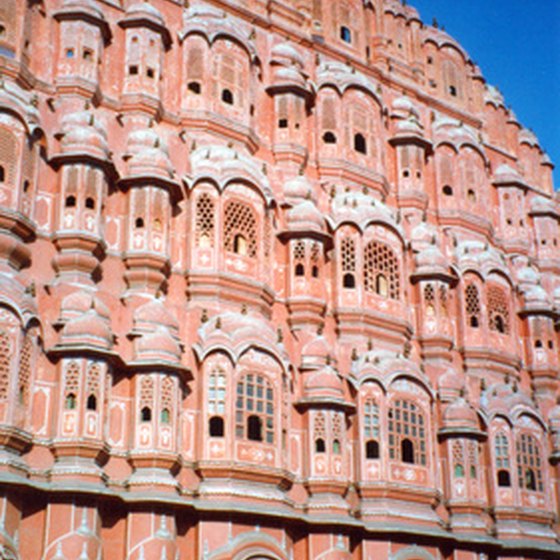 The Palace of Breeze is one of Jaipur's main sights.