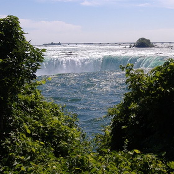 Wine tours in Niagara Falls, New York, visit vineyards near the falls.