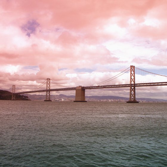 San Francisco, California, is home to the Bay Bridge.