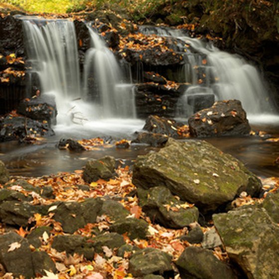 A stream in Grand Rapids, Michigan.