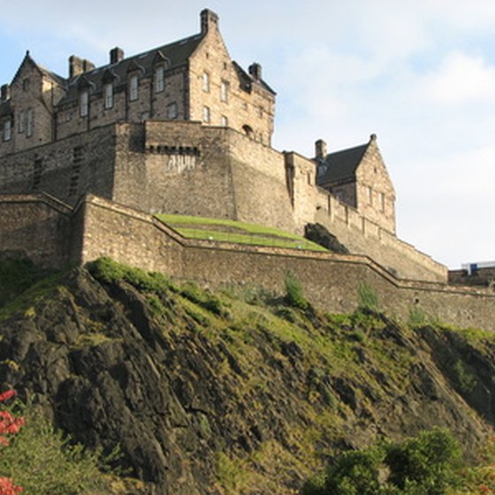 Edinburgh Castle is one of the highlights of many all-inclusive Scottish vacations.