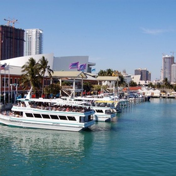 Miami's attractions include fun in the sun on boats that float.