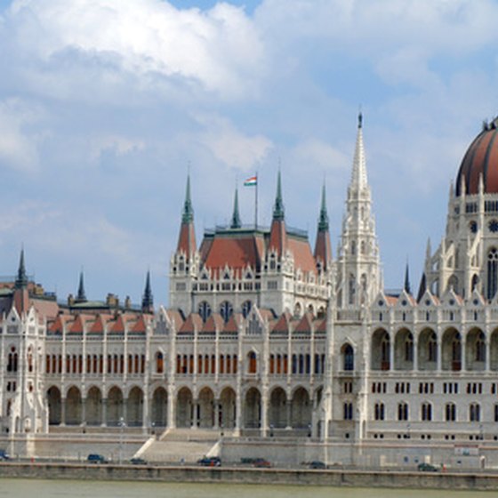 Budapest's Parliament House is one of the sights along the Danube.