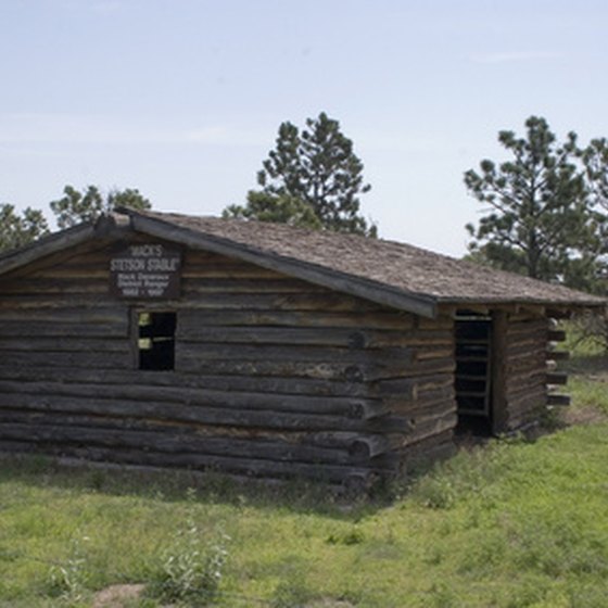A typical rustic cabin