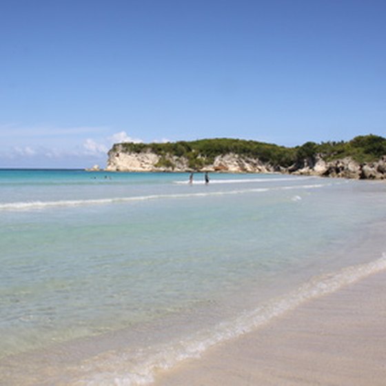 The beach of Playo de Macao in Punta Cana.