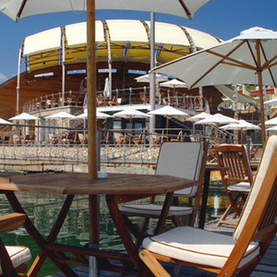 Enjoy outdoor dining in Sea Isle.