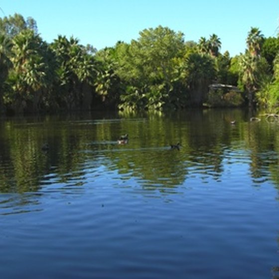 The Vero Beach area features campgrounds on lagoons.