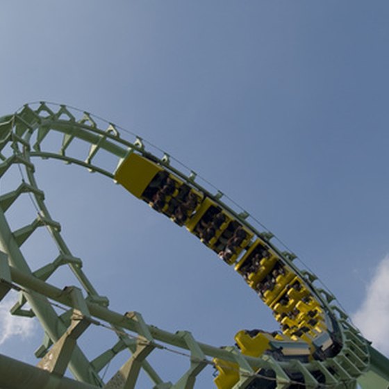 Enjoy the roller coaster rides at Universal Studios!