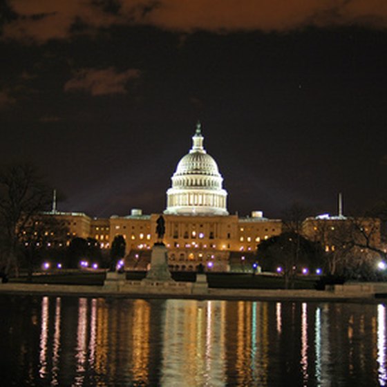 Several hotels are near the Capitol Building in Washington, D.C.