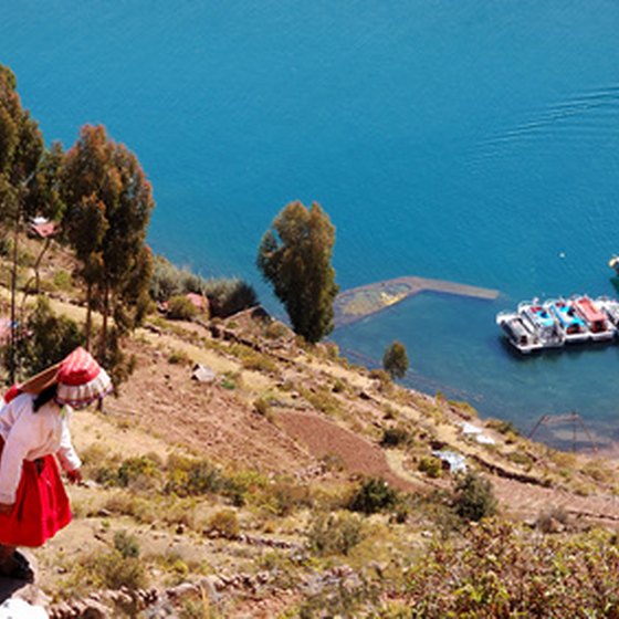 Lake Titicaca is one of Peru's foremost tourist attractions.