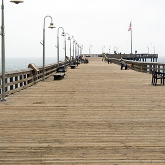 The Ventura Pier offers views of the Pacific and the Channel Islands.