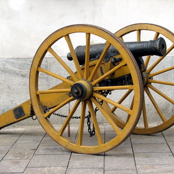 Revolutionary War cannon