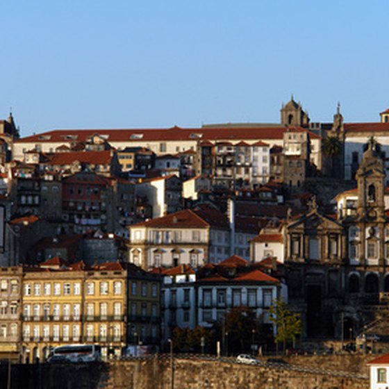 Porto as seen from Vila Nova de Gaia.