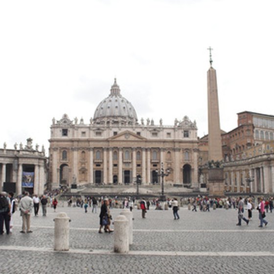 A view of the Vatican.