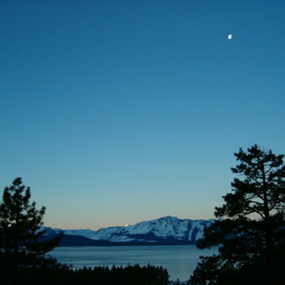 Views of Lake Tahoe abound from the surrounding ski areas.