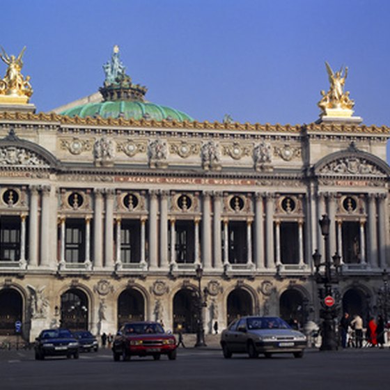 Historic Paris Opera building in Paris.