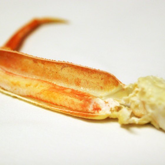 Enjoy fresh crab legs from Hokkaido Seafood Buffet.