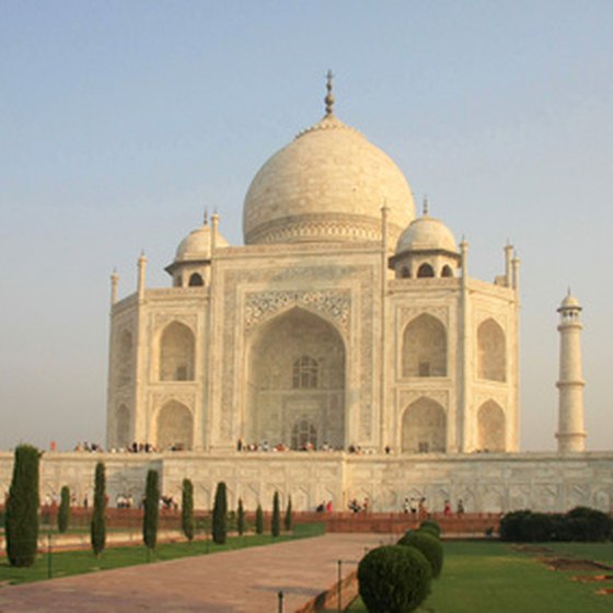 Agra is home of the Taj Mahal