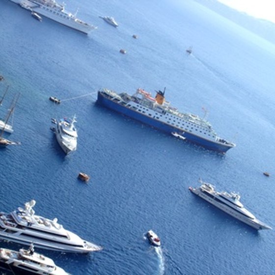 Santorini offers plenty of sightseeing options for cruise passengers.
