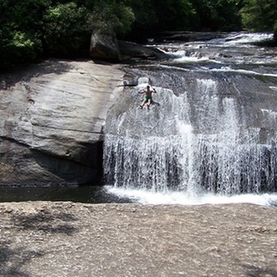 Experience the natural beauty of North Carolina by RV camping in the state parks.