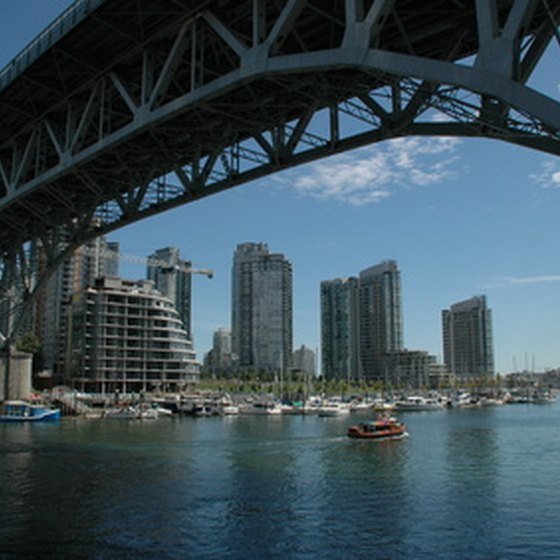 Vancouver's waterfront is an integral part of the city.