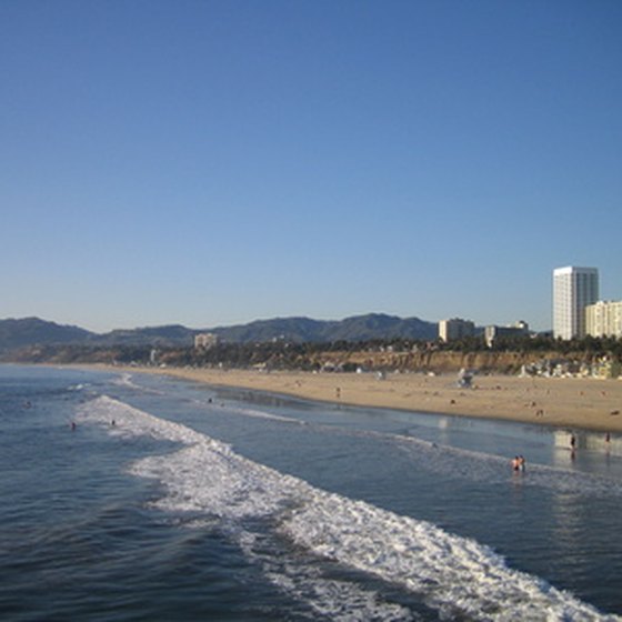 Have fun in the warm California sun at Venice Beach.