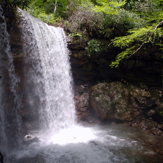 There are many waterfalls to explore in the rolling hills around Chambersburg.