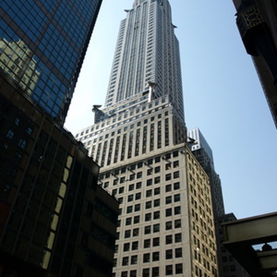 The Chrysler Building is considered NYC's greatest example of Art Deco architecture.