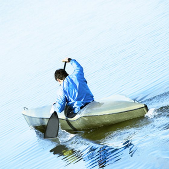 Canoeing is one of the outdoor activities available near Muncie, Indiana.