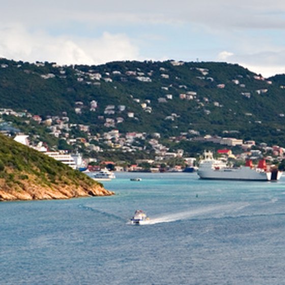 Many cruises from the east coast visit St. Thomas, US Virgin Islands.