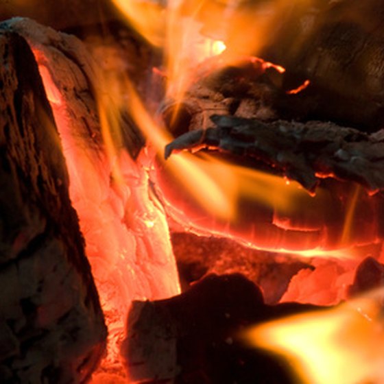 Enjoy healthy-but-fun activities such as cooking over and enjoying campfires.