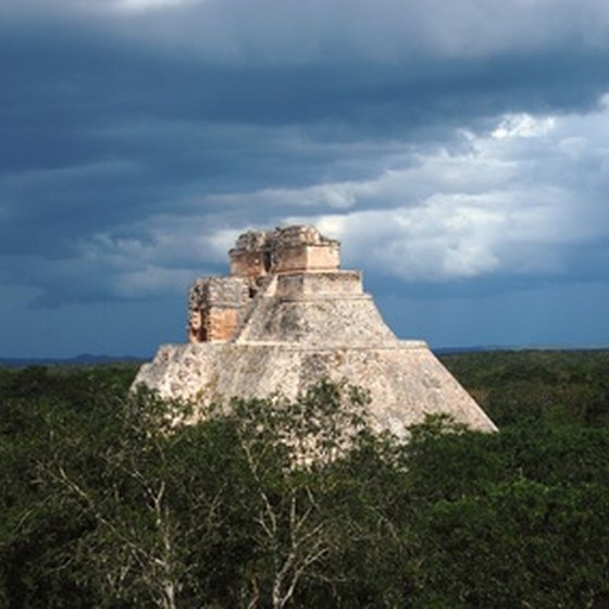 The magnificent Mayan ruins of Uxmal are just an hour's drive from Merida.