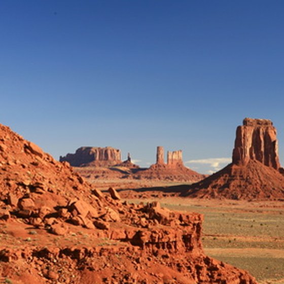 The Navajo-owned View Hotel overlooks Monument Valley.