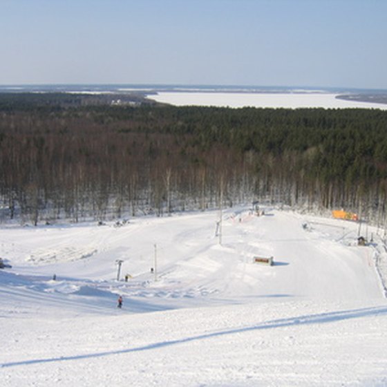 Michigan's western Upper Peninsula offers many downhill skiing opportunities.