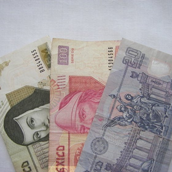 Mexican money.
